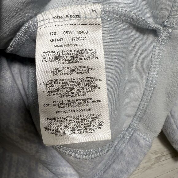 Columbia Womens Size Large Blue Fleece 1/4 zip pullover sweater - Picture 4 of 5